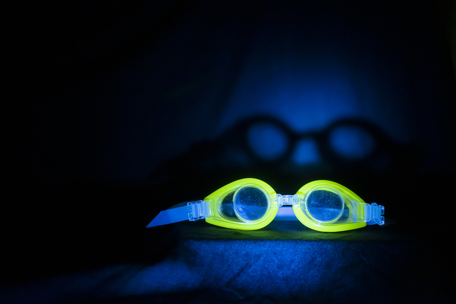 Neon goggles